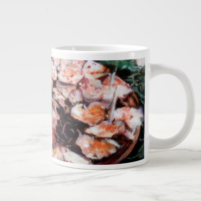 Pulpo a la gallega large coffee mug (Right)