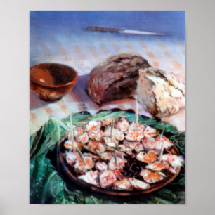 Pulpo a la gallega/Polbo á feira/Galician octopus Poster