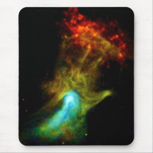 Pulsar B1509 - Hand of God X-Ray Nebula NASA Photo Mouse Mat