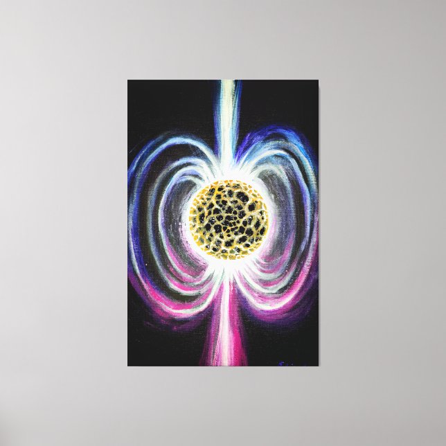 Pulsar Canvas Print (Front)