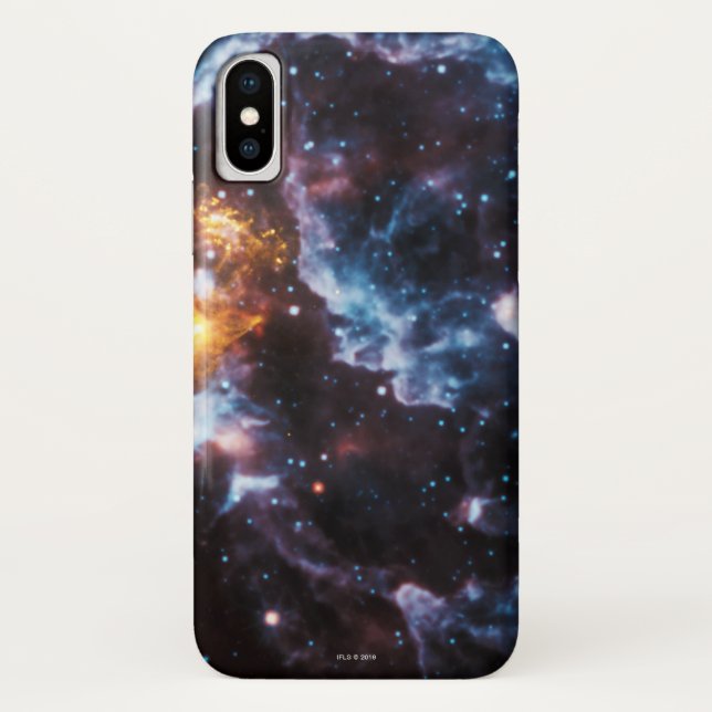 Pulsar Neutron Star Galaxy Image Case-Mate iPhone Case (Back)