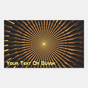 Pulsar Rectangular Sticker