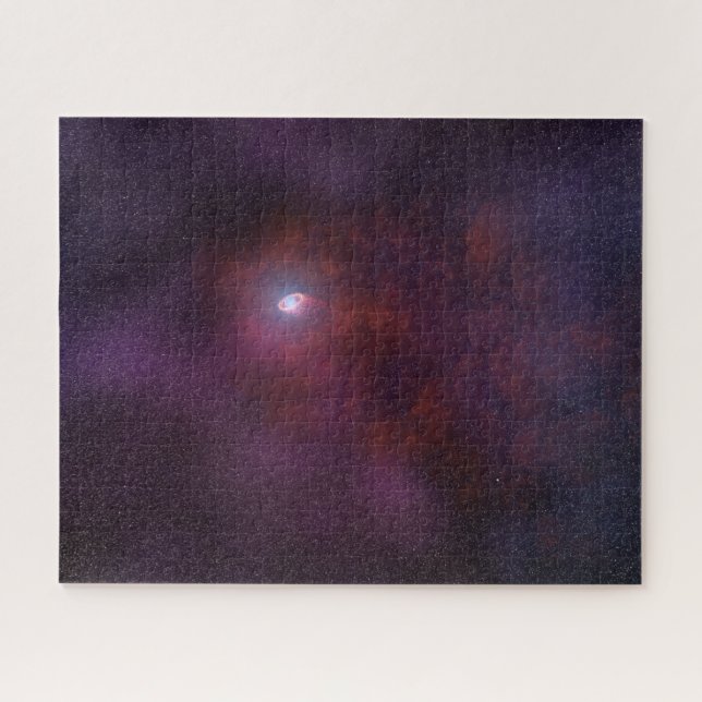 Pulsar Wind From A Neutron Star. Jigsaw Puzzle (Horizontal)