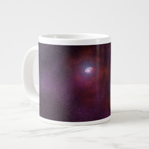 Pulsar Wind From A Neutron Star. Large Coffee Mug
