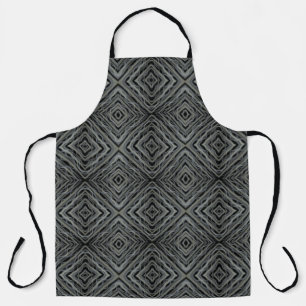 Pulsating Rhythm Modern Abstract Art Illustration  Apron