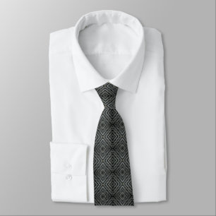 Pulsating Rhythm Modern Abstract Art Tie