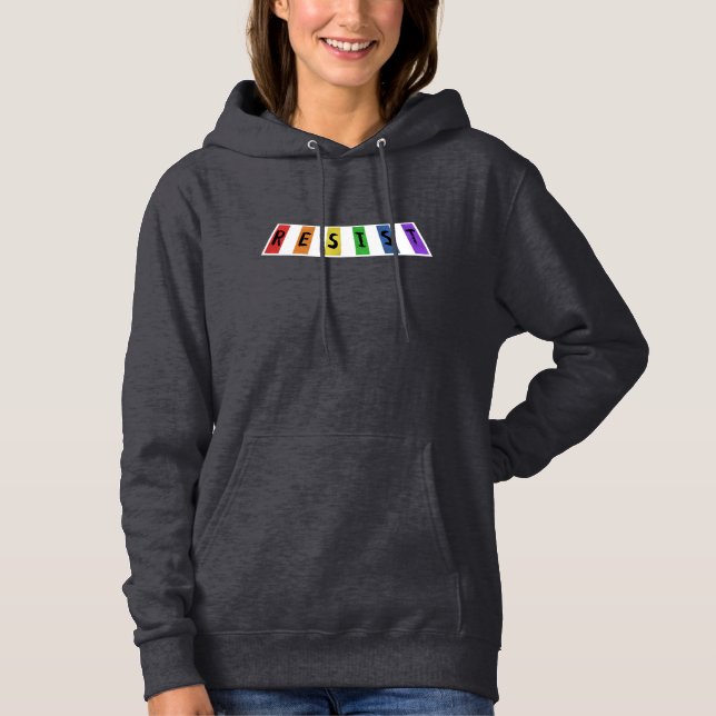 Pulse Crosswalk Chalk Resist Hoodie (Front)