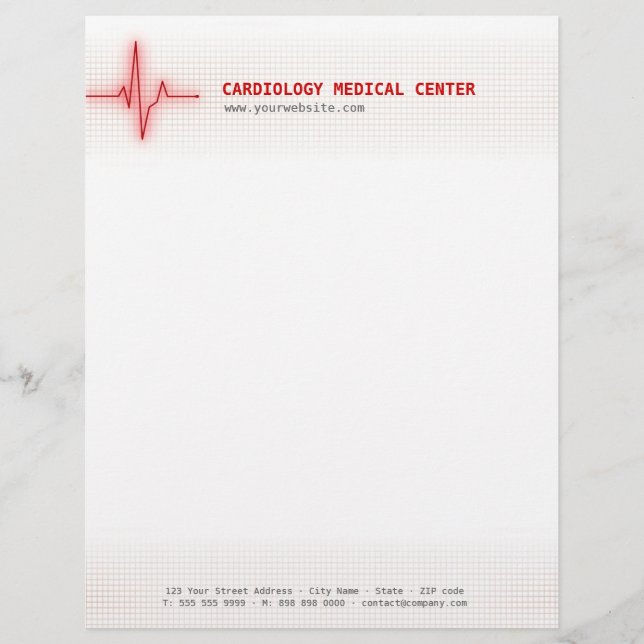 Pulse Heart Signal Cardiology letterhead (Front)