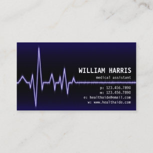 Pulse Metre - Blue Business Card