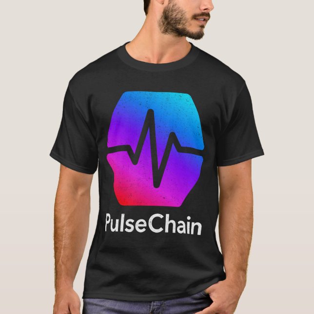 PulseChain by Richard Heart  Crypto Trading DeFi N T-Shirt (Front)