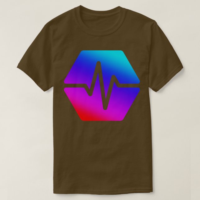 PulseChain Cryptocurrency PLS Blockchain T-Shirt (Design Front)