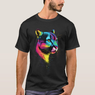 Puma Big Cat Mountain Lion Cougars Pumas Panther C T-Shirt
