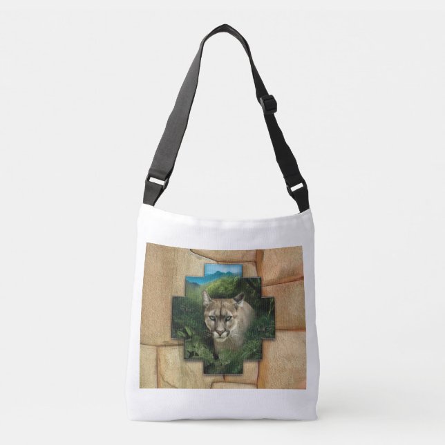 Puma - Cross Body Tote Bag (Front)
