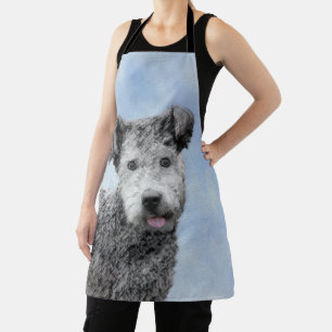 Pumi Painting - Cute Original Dog Art Apron