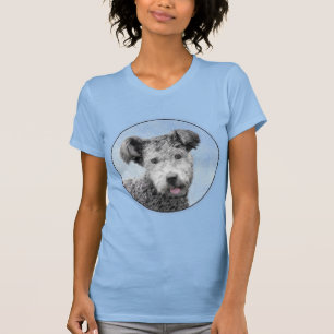Pumi Painting - Cute Original Dog Art T-Shirt