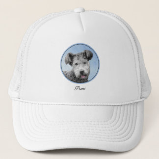 Pumi Painting - Cute Original Dog Art Trucker Hat