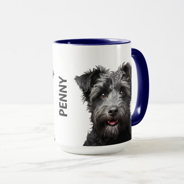Pumi Personalised  Mug (Front Right)