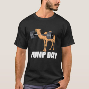 Pump Day Hump Day Camel Weight Lifting Training G T-Shirt