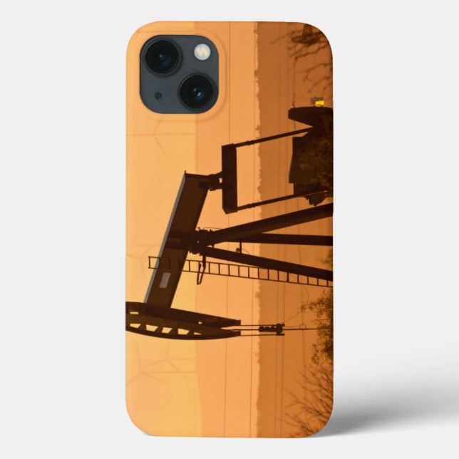 Pump Jack Pumping Oil In West Texas, USA Case-Mate iPhone Case (Back)