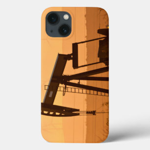 Pump Jack Pumping Oil In West Texas, USA iPhone 13 Case