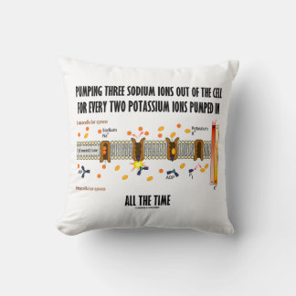 Pumping Three Sodium Ions Out Of Cell Na-K Pump Cushion