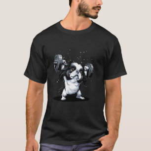 Pumping Weight Lifting Funny Japanese Chin T-Shirt
