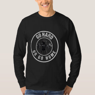 Pumping Weight Lifting Funny Portuguese Water Dog  T-Shirt