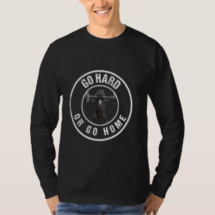 Pumping Weight Lifting Funny Portuguese Water Dog T-Shirt