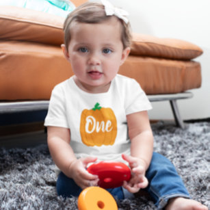 Pumpkin 1st Birthday Baby T-Shirt