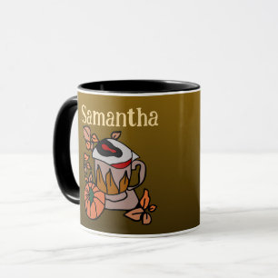 Pumpkin and Brewed-Eye Vibes to Perfection Coffee Mug