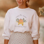 Pumpkin and Fall Leaves Sweatshirt<br><div class="desc">Pumpkin Fall Leaves sweatshirt</div>