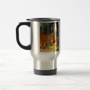 Pumpkin and Ferns - Martha's Vineyard Travel Mug