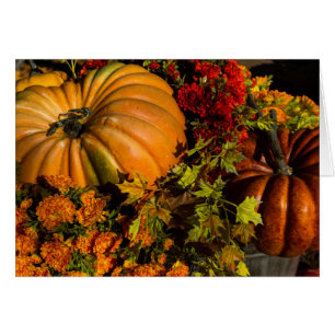 Pumpkin And Mum Arrangement