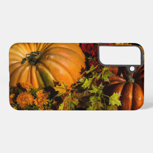 Pumpkin And Mum Arrangement Samsung Case