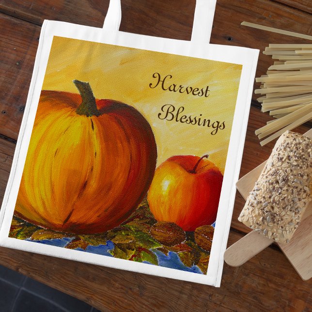 Pumpkin and Nuts Tote Bag (Creator Uploaded)