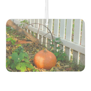 Pumpkin and Plough Car Air Freshener