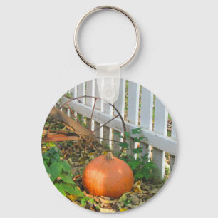 Pumpkin and Plough Key Ring