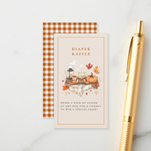 Pumpkin and Spice and Everything Nice Baby Shower Enclosure Card
