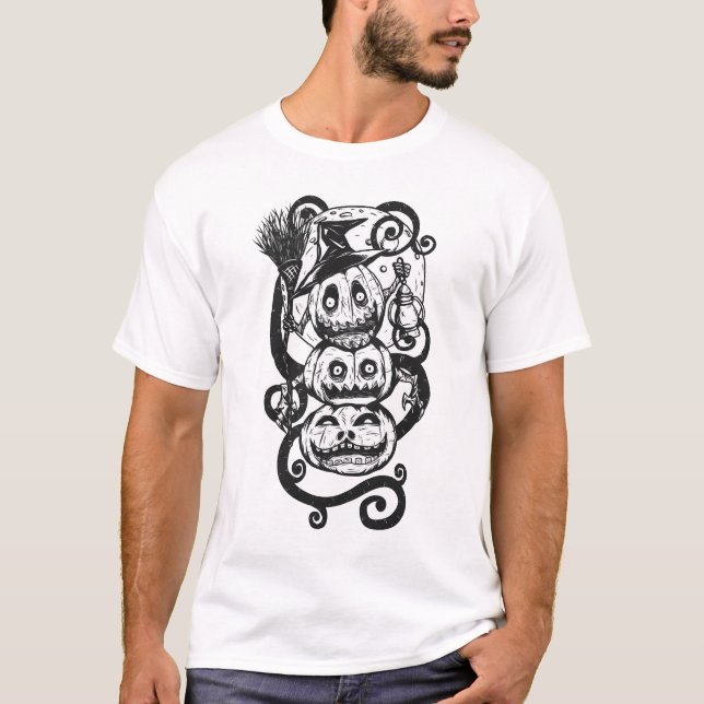 Pumpkin art T-Shirt (Front)