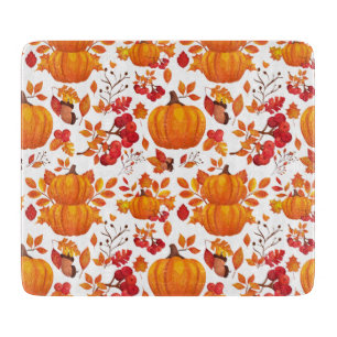 Pumpkin Autumn Cutting Board