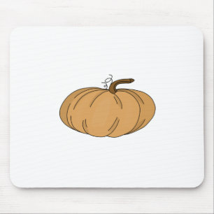 Pumpkin Autumn Fall Mouse Mat