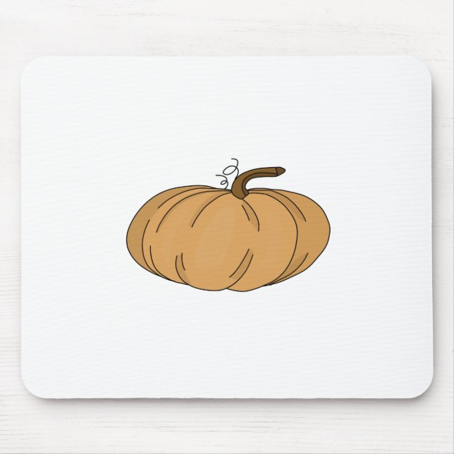 Pumpkin Autumn Fall Mouse Mat (Front)