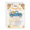Pumpkin Baby Shower Invitation Truck Pumpkins Boy