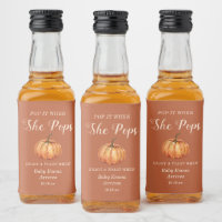 Pumpkin Baby Shower Pop it when she pops