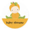 Pumpkin Baby Stickers