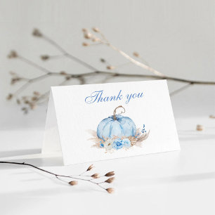 Pumpkin Baby Thank You Card
