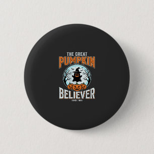 Pumpkin Believer Halloween Graphic 6 Cm Round Badge