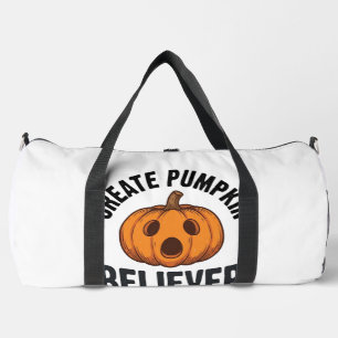 Pumpkin Believer Since 1966 Vintage Halloween Desi Duffle Bag