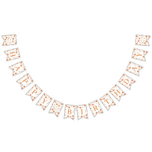 Pumpkin Birthday Banner Garland