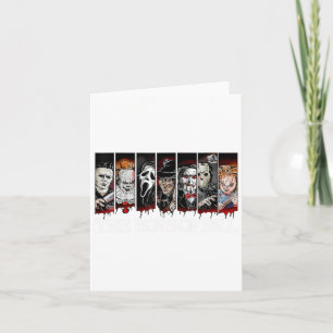 Pumpkin Boston Terrier Halloween Card